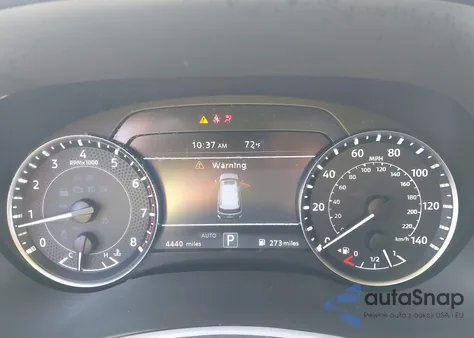 2024 Nissan Armada Sv 4Wd из США, поврежденный, VIN JN8AY2AD6R9706980